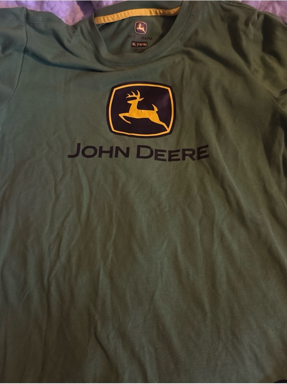 John Deere Boys Green Logo T-Shirt